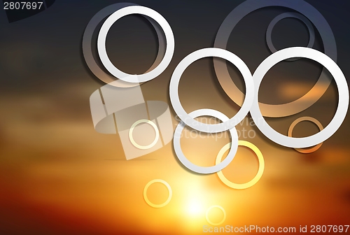 Image of Abstract background. Gradient mesh