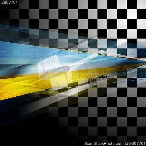 Image of Abstract vector tech background