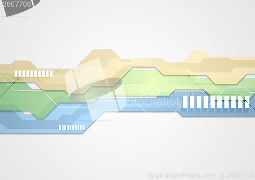 Image of Technology vector background