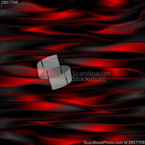 Image of Dark blurred vector waves design