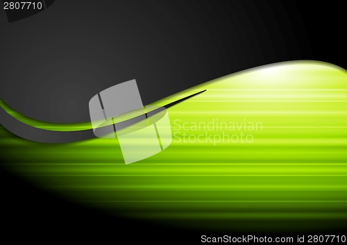 Image of Colourful vector waves design