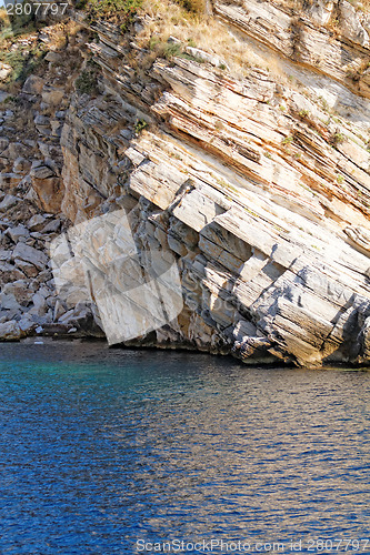 Image of Rock in the sea