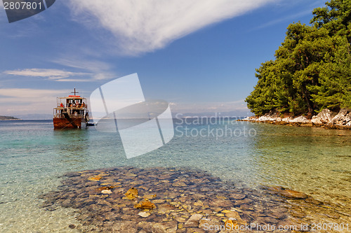 Image of Ship in the sea