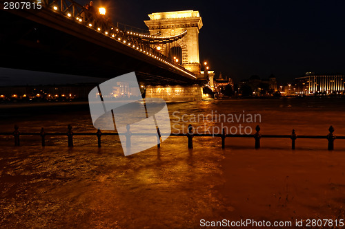 Image of Budapest at night