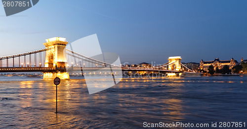 Image of Budapest at night