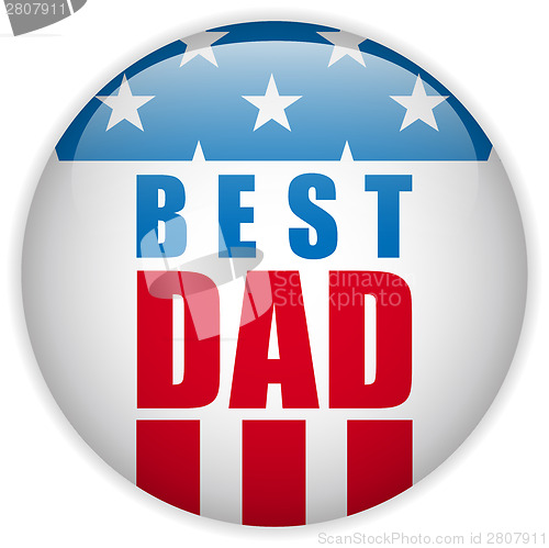 Image of Happy Fathers Day USA American Dad