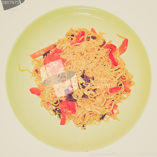 Image of Retro look Noodles