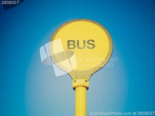 Image of Retro look Bus stop