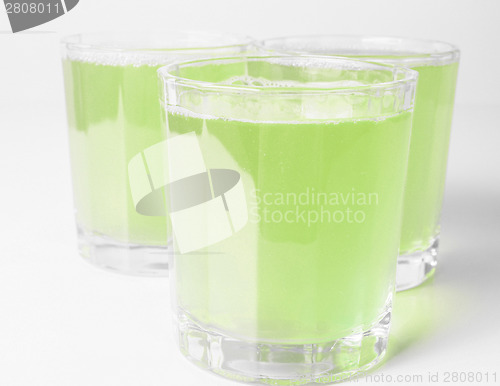 Image of Green apple juice