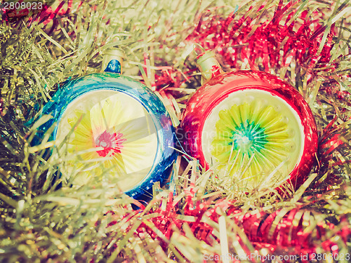 Image of Retro look Baubles