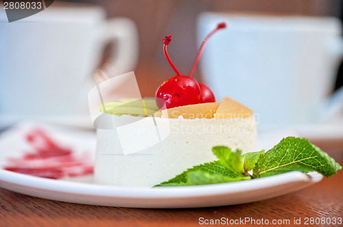 Image of tasty dessert