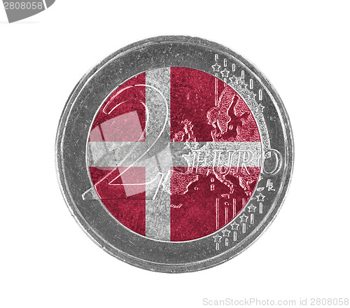 Image of Euro coin, 2 euro