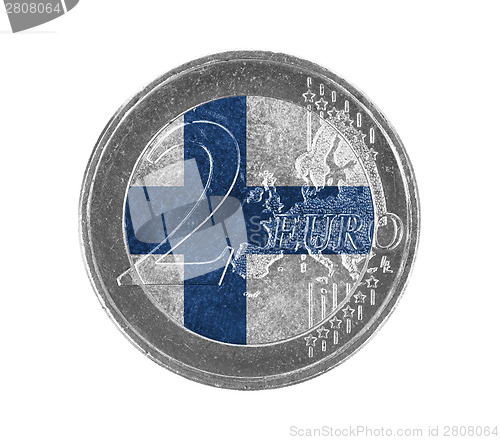 Image of Euro coin, 2 euro