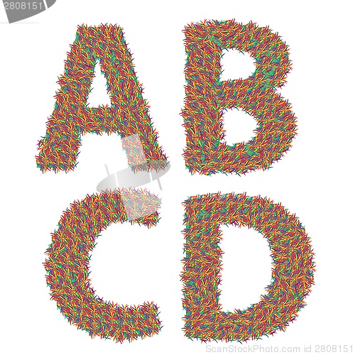 Image of letters