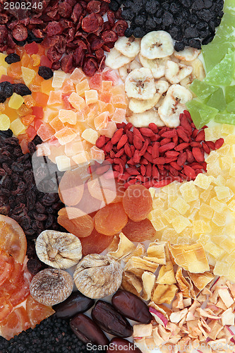 Image of Dried Fruits Background