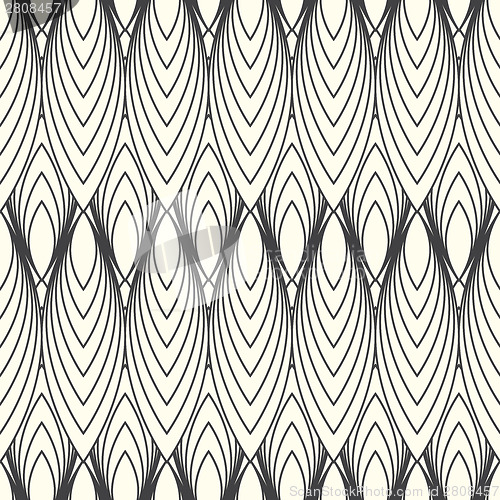 Image of monochrome abstract pattern