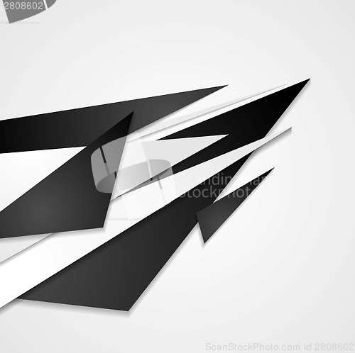 Image of Dark abstract vector background