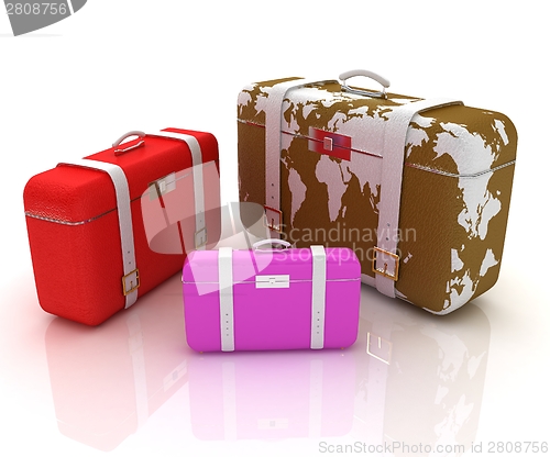 Image of suitcases for travel 