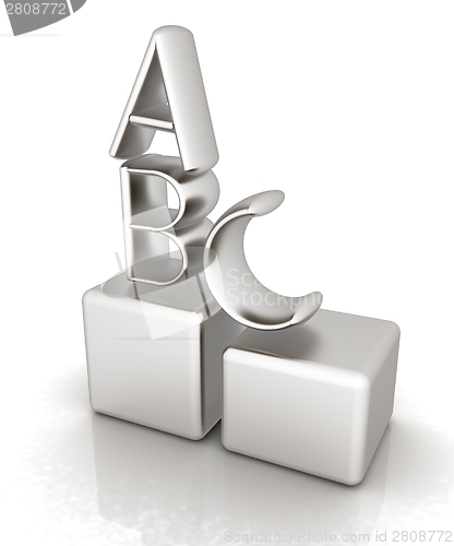 Image of Alphabet and blocks