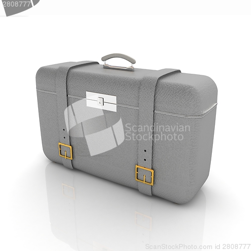 Image of traveler's suitcase 