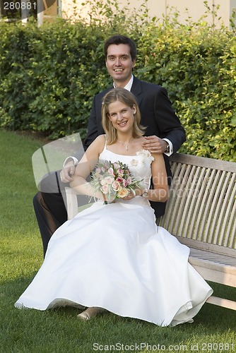 Image of wedding couple