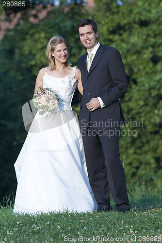 Image of wedding couple