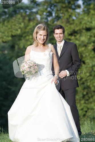 Image of wedding couple