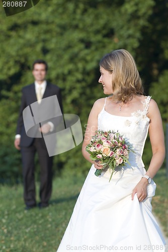 Image of wedding couple