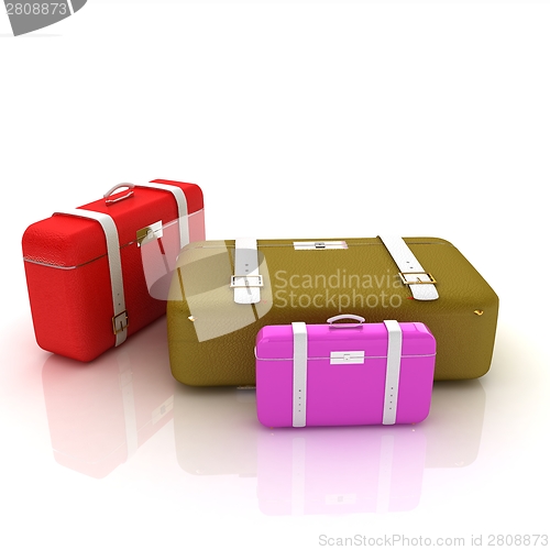 Image of Traveler's suitcases