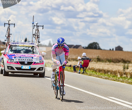 Image of The Cyclist Marco Marzano