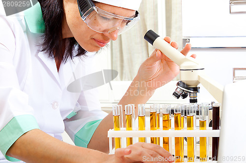 Image of female scientist