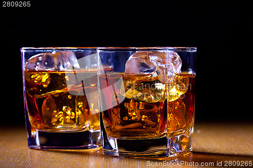 Image of two glasses with drinks