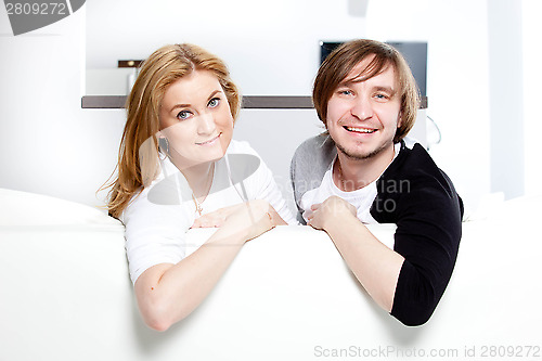 Image of Couple in new home