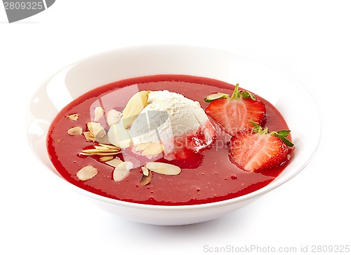 Image of Cold strawberry soup