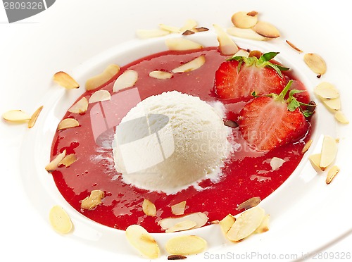 Image of Cold strawberry soup