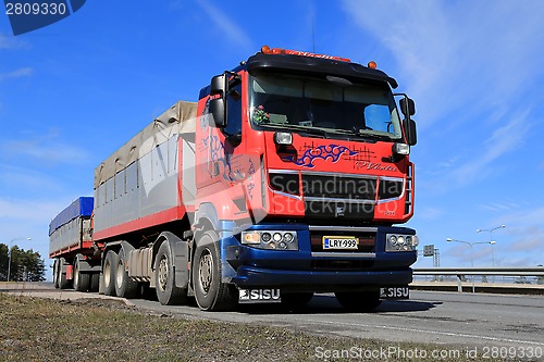 Image of Sisu R500 Long Haulage Truck at Spring