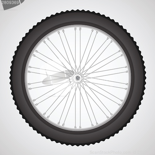 Image of bike wheel