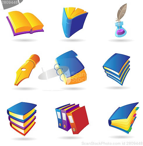 Image of Icons for books