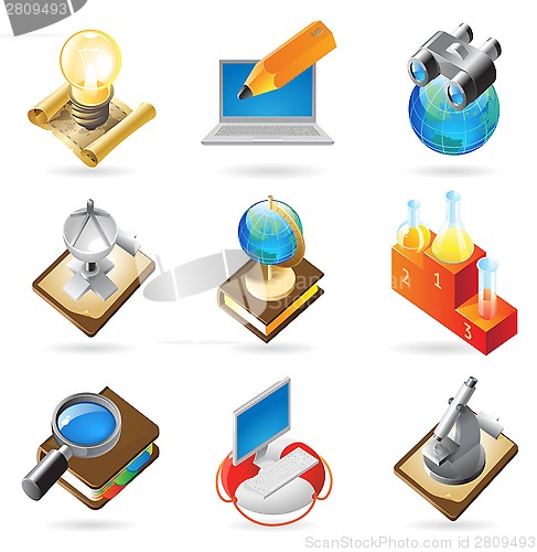 Image of Icon concepts for science