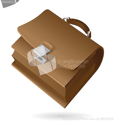 Image of Isometric icon of brief-case