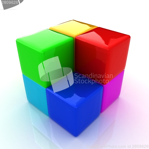 Image of 3d abstract background 