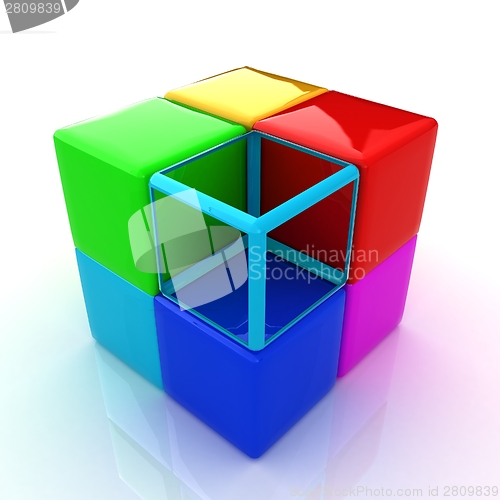Image of 3d abstract background 