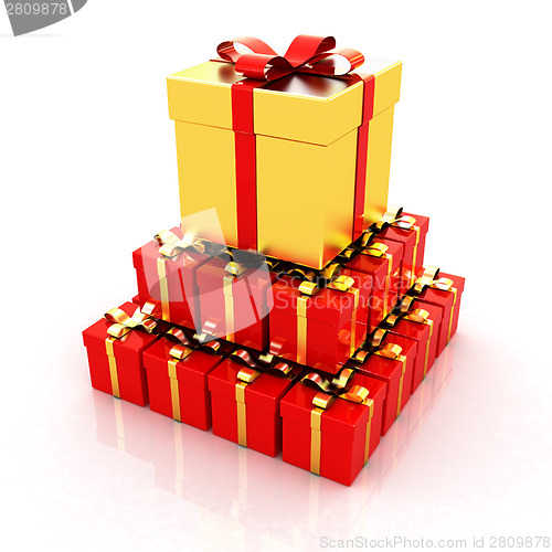 Image of Bright christmas gifts