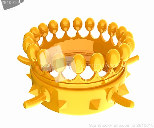 Image of Crown for a Royal King Cartoon