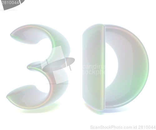 Image of 3D text