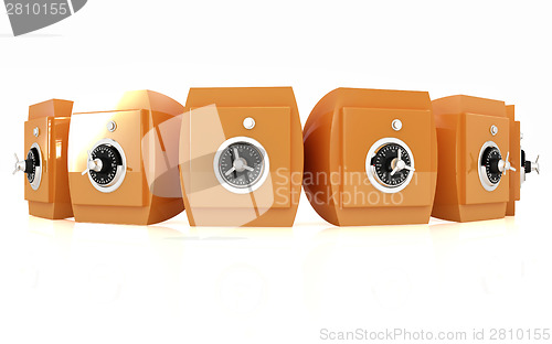 Image of Several safes