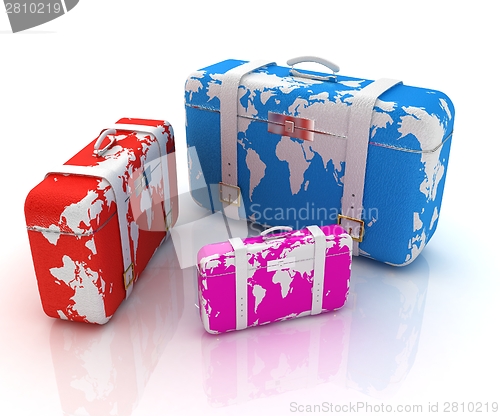 Image of suitcases for travel 