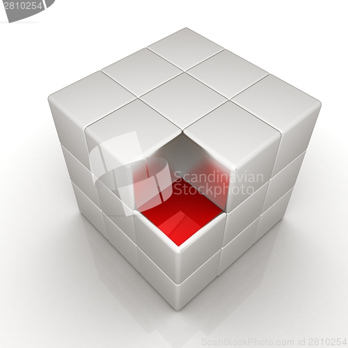 Image of 3d abstract background 