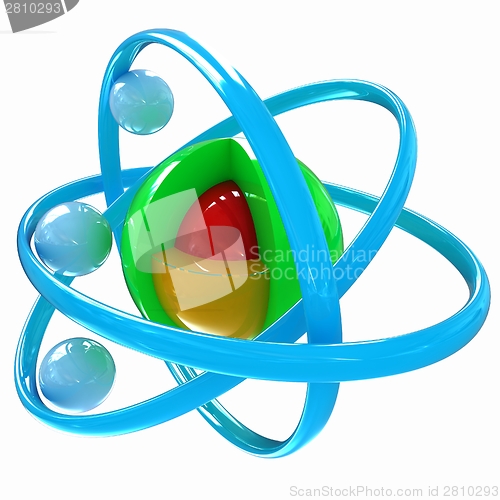 Image of 3d atom