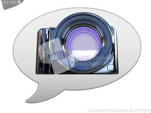 Image of photos symbol icon or logo template 